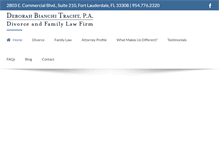 Tablet Screenshot of dbtracht.com
